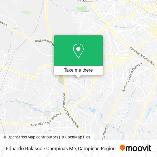 Eduardo Balasco - Campinas Me map