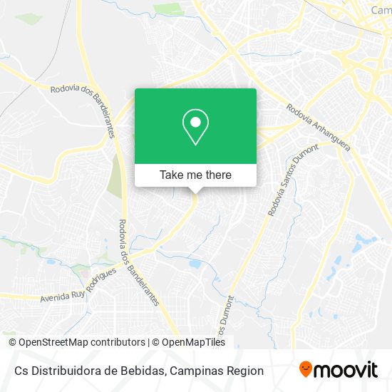 Cs Distribuidora de Bebidas map