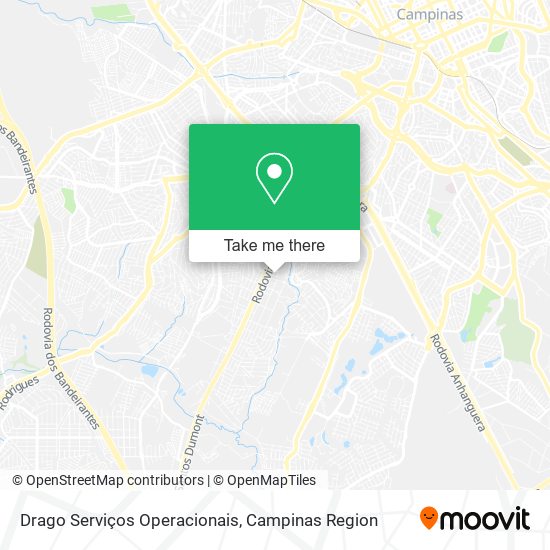 Drago Serviços Operacionais map