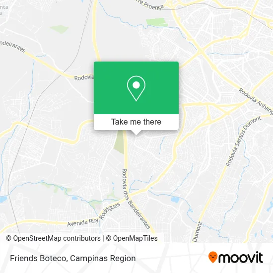 Boteco dos Amigos map