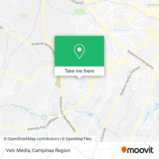 Velc Media map