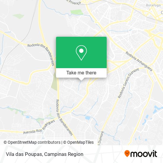 Vila das Poupas map