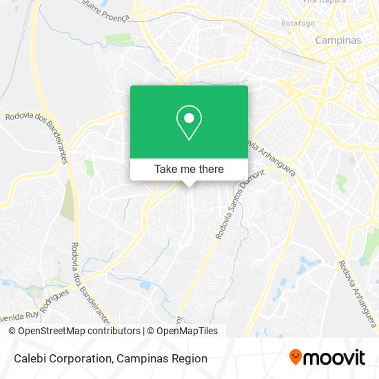 Calebi Corporation map