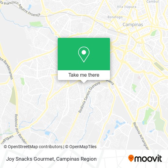 Joy Snacks Gourmet map