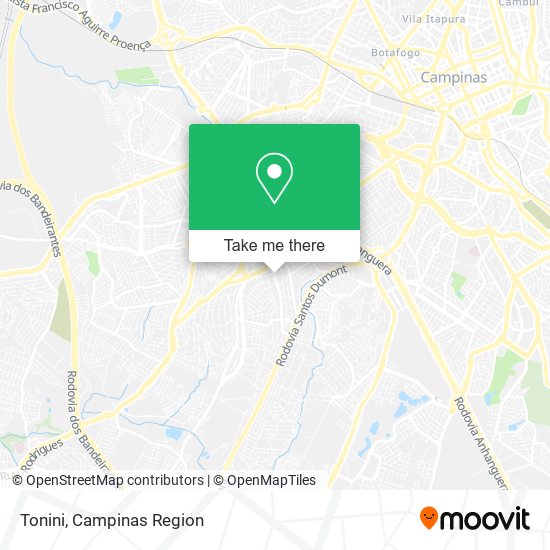 Tonini map