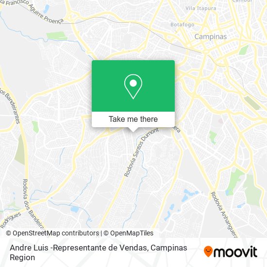 Andre Luis -Representante de Vendas map