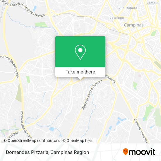 Domendes Pizzaria map