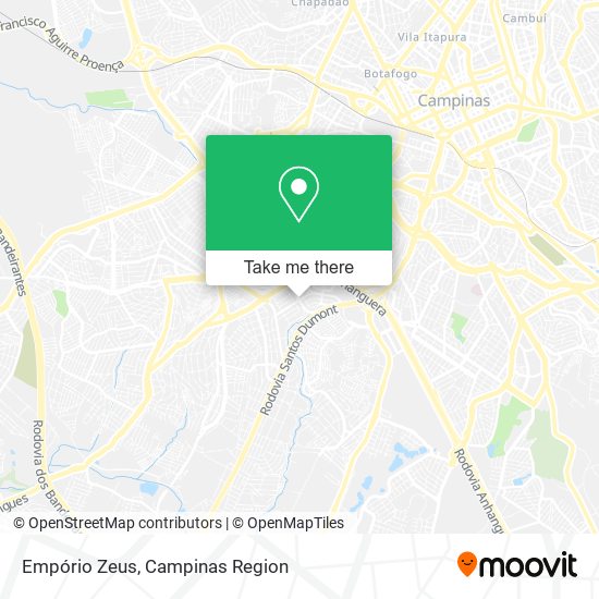 Mapa Empório Zeus