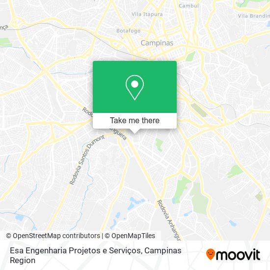 Esa Engenharia Projetos e Serviços map