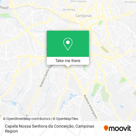 Mapa Capela Nossa Senhora da Conceição