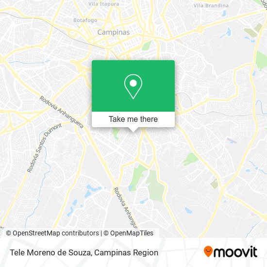 Mapa Tele Moreno de Souza