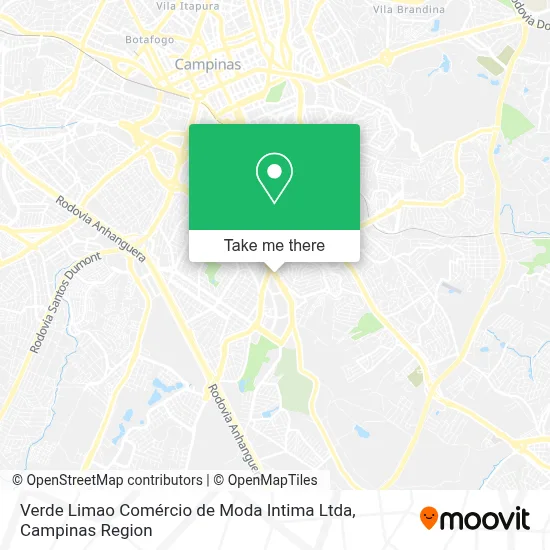 Verde Limao Comércio de Moda Intima Ltda map