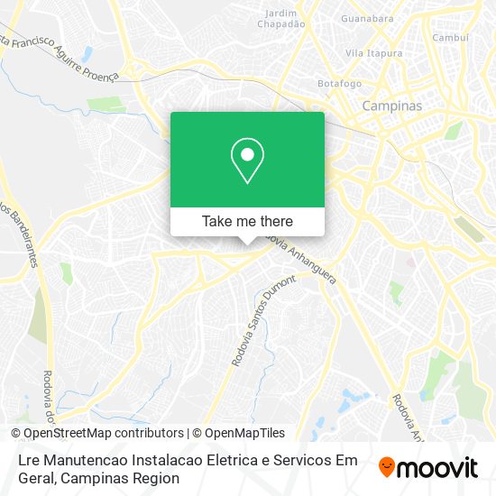 Lre Manutencao Instalacao Eletrica e Servicos Em Geral map