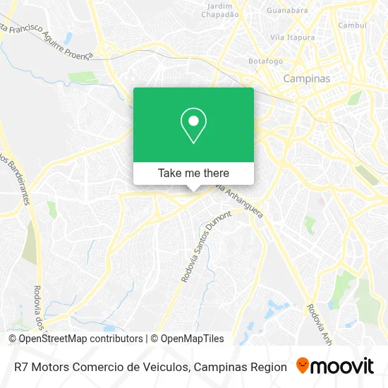 R7 Motors Comercio de Veiculos map