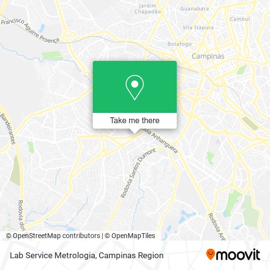 Mapa Lab Service Metrologia