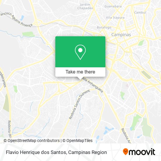 Flavio Henrique dos Santos map