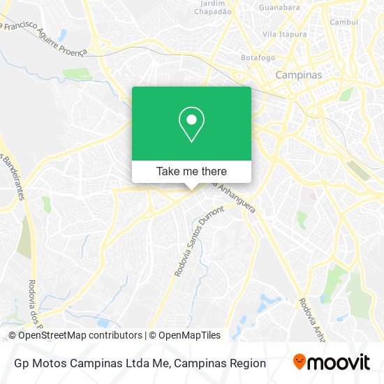Gp Motos Campinas Ltda Me map
