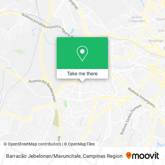 Barracão Jebelonan/Mavuncitale map