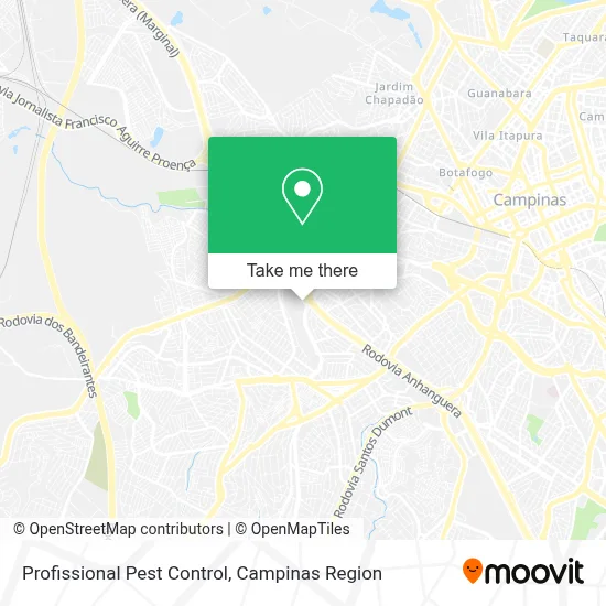 Profissional Pest Control map