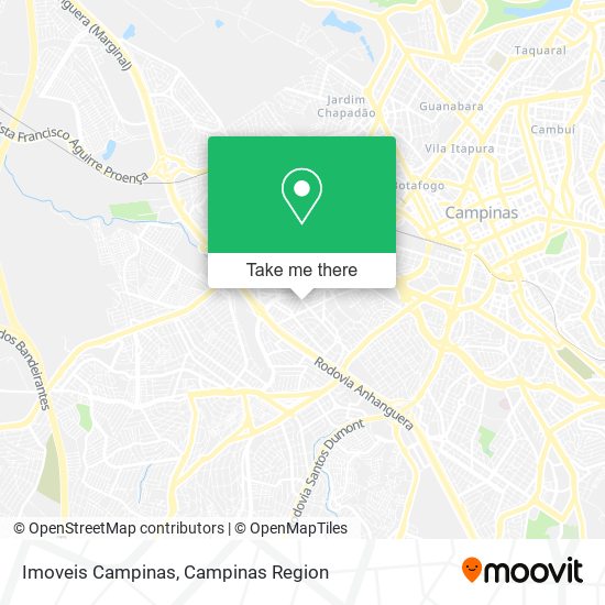 Imoveis Campinas map