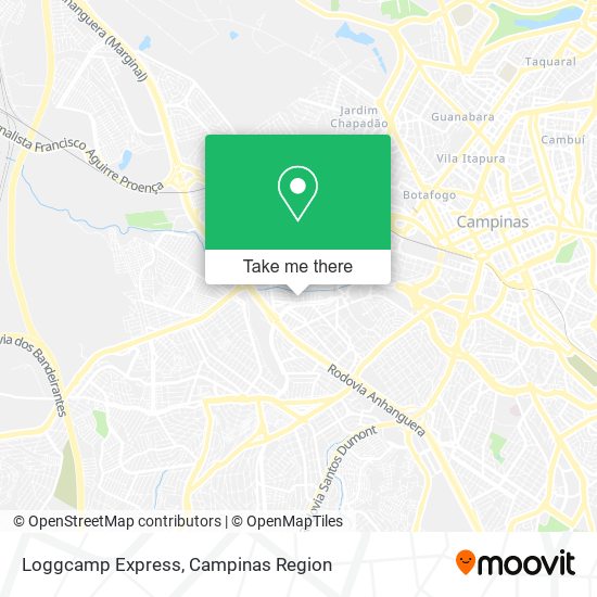 Mapa Loggcamp Express