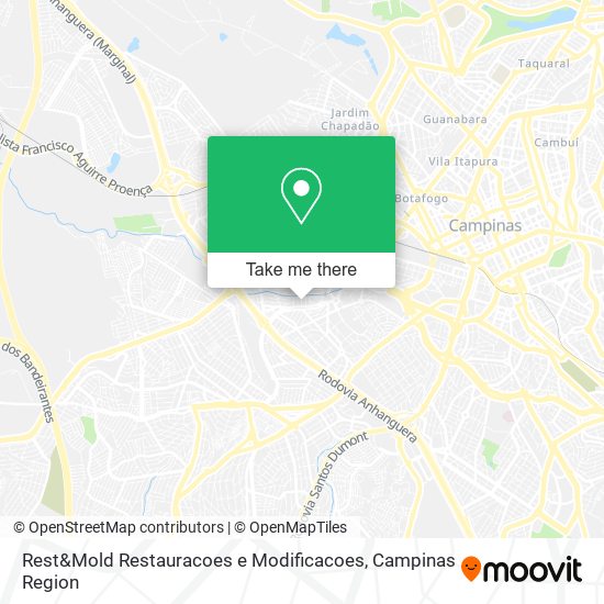 Mapa Rest&Mold Restauracoes e Modificacoes