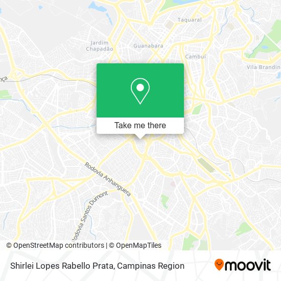 Shirlei Lopes Rabello Prata map