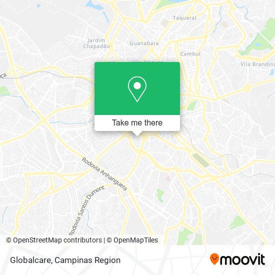 Mapa Globalcare