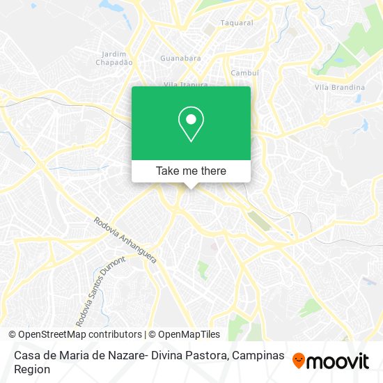 Casa de Maria de Nazare- Divina Pastora map