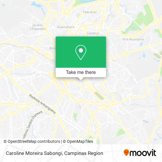 Caroline Moreira Sabongi map