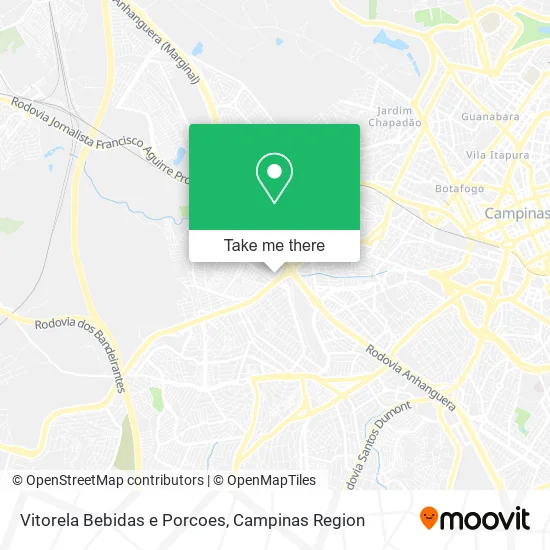 Vitorela Bebidas e Porcoes map