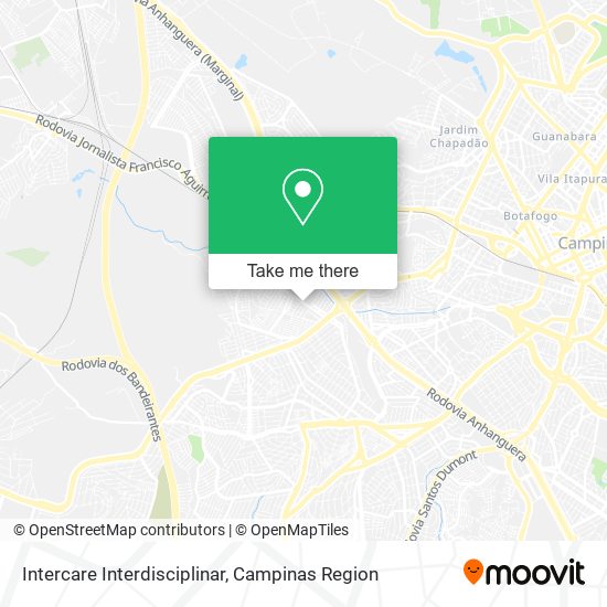 Intercare Interdisciplinar map