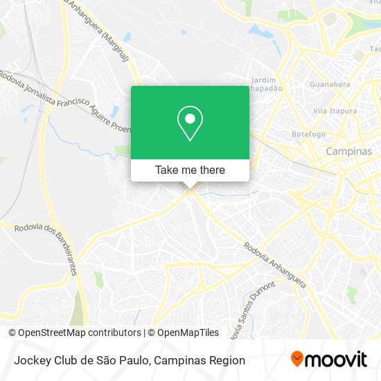 Jockey Club de São Paulo map