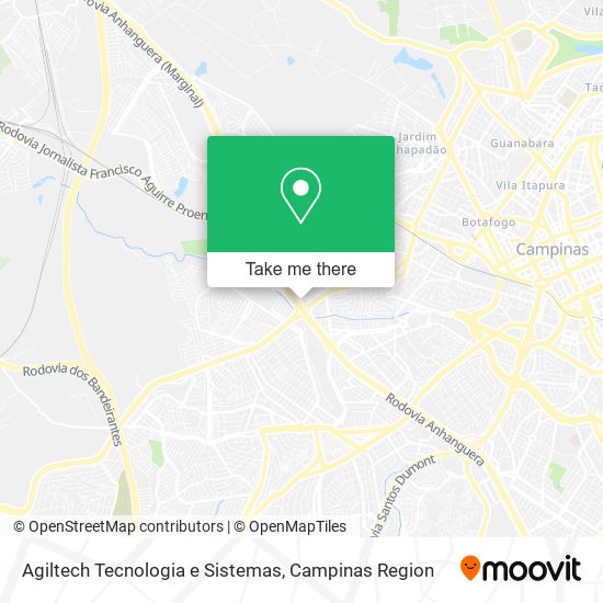 Agiltech Tecnologia e Sistemas map