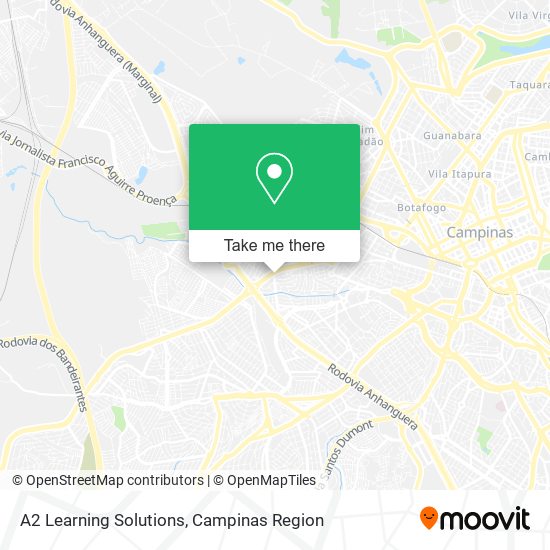 A2 Learning Solutions map