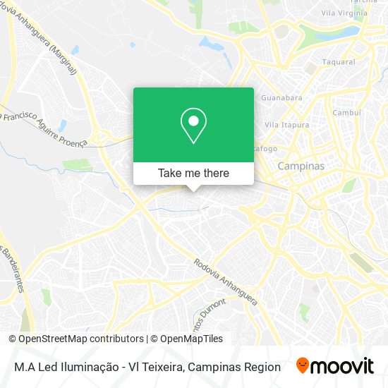 Mapa M.A Led Iluminação - Vl Teixeira