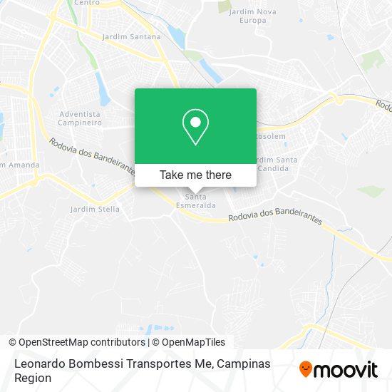 Leonardo Bombessi Transportes Me map