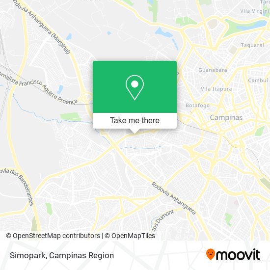 Simopark map