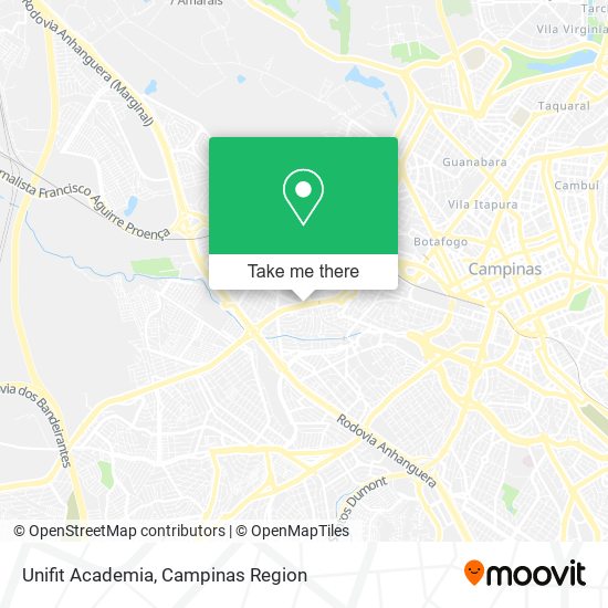 Unifit Academia map