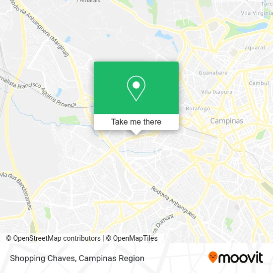 Shopping Chaves map