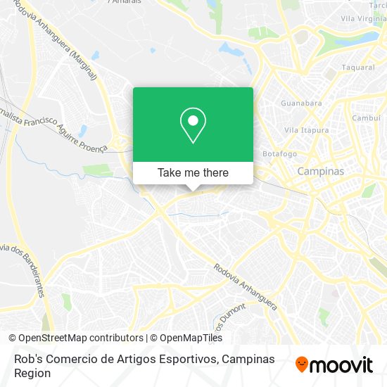 Rob's Comercio de Artigos Esportivos map