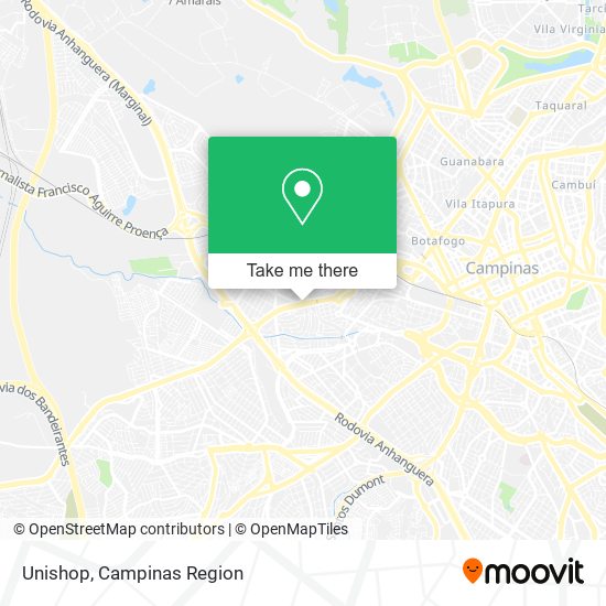 Mapa Unishop