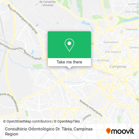 Consultório Odontológico Dr. Tânia map