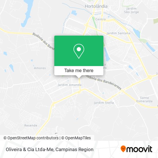 Oliveira & Cia Ltda-Me map