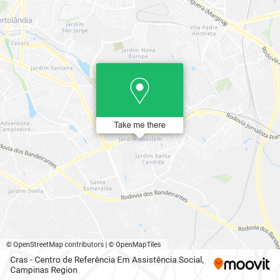 Mapa Cras - Centro de Referência Em Assistência Social