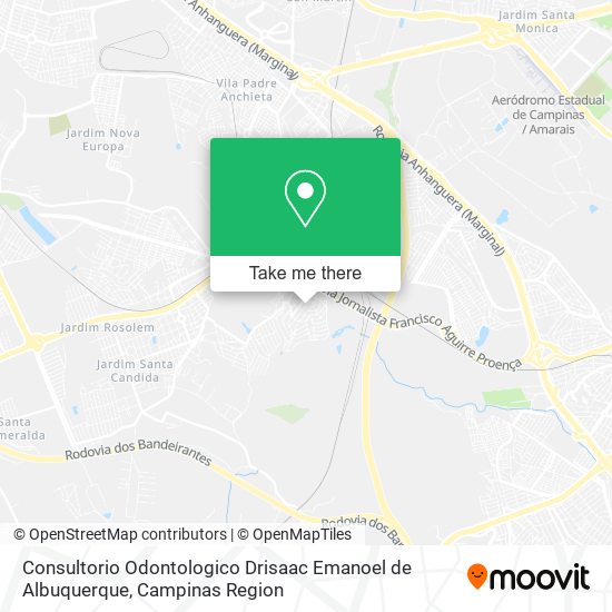 Mapa Consultorio Odontologico Drisaac Emanoel de Albuquerque