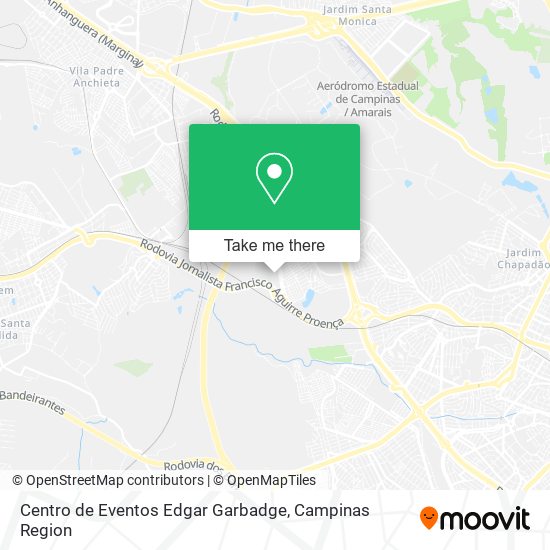 Centro de Eventos Edgar Garbadge map