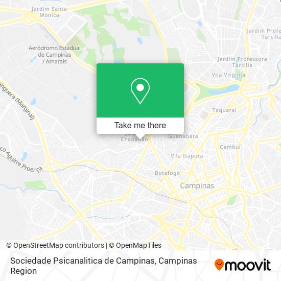 Sociedade Psicanalitica de Campinas map
