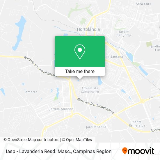 Iasp - Lavanderia Resd. Masc. map