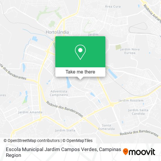Escola Municipal Jardim Campos Verdes map